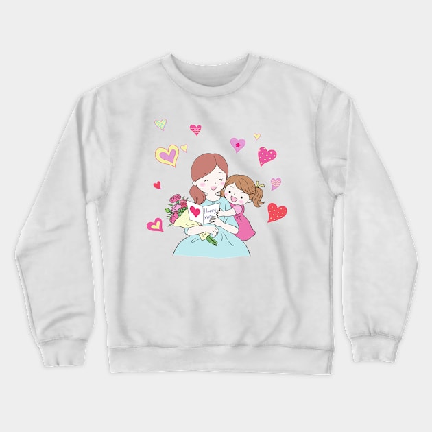 mothers day gift Crewneck Sweatshirt by Mdath